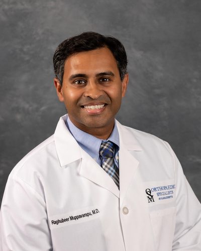 Dr. Raghuveer Muppavarapu, board-certified orthopedic surgeon