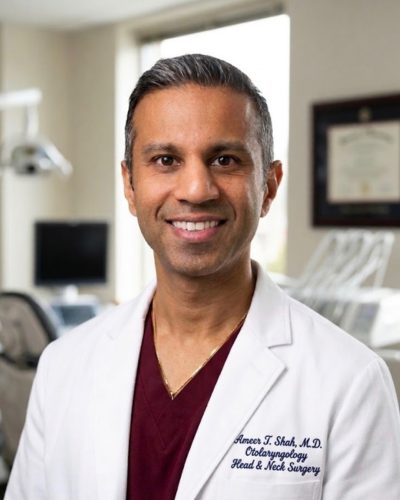 Dr. Ameer Shah, board-certified ENT specialist